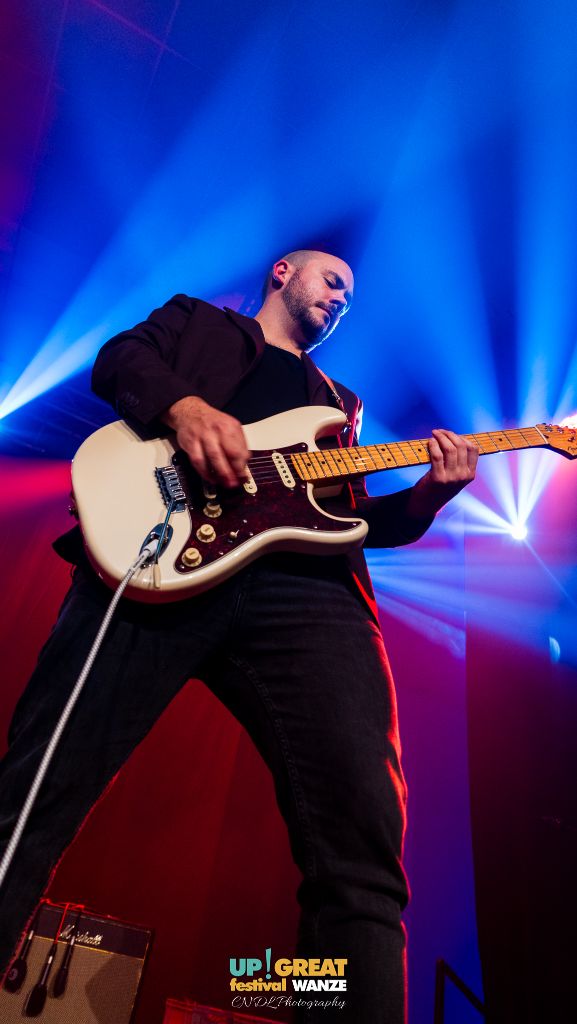 Antoine Forêt guitariste RUSH! Maneskin tribute